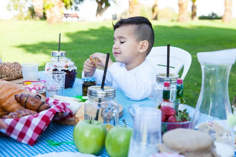 TopTableCloth Picnic Table Cover Blue Checkered Elastic on The Corner for Folding Table 6ft 30"x72" Outdoor TableCloths Waterproof Stay Put Party Plastic Tablecloth Birthday - Image 3